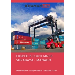 Pengiriman Kontainer 20 Ft Murah Surabaya - Manado
