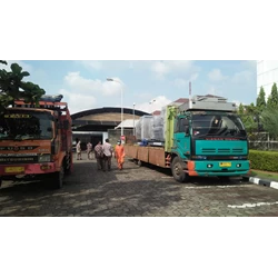 Fuso Tronton Transportation from Jakarta to Jambi