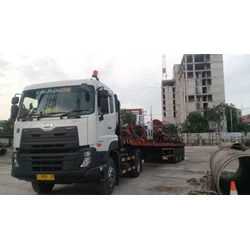 Flatbed trailer transportation services for Surabaya area